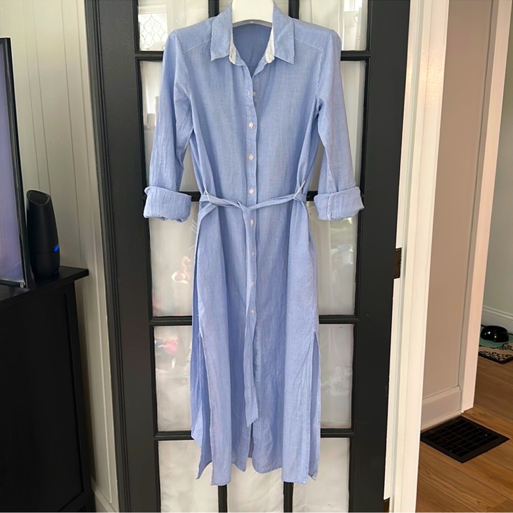 Sanctuary Jess striped cotton shirt dress 🌸